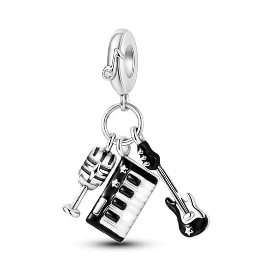 Musician's Melody Dangle Charm