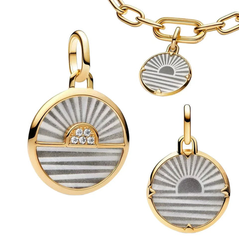 Necklace With Sun And Moon Pandora Charm