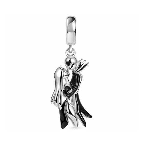 Nightmare Before Christmas- Dancing Jack And Sally Dangle Charm - Nightmare Before Christmas- Dancing Jack And Sally Dangle Charm