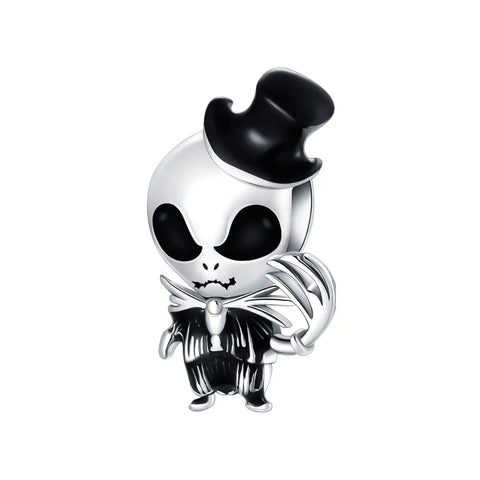 Nightmare Before Christmas- Miniature Jack Skellington Charm - Nightmare Before Christmas- Miniature Jack Skellington Charm