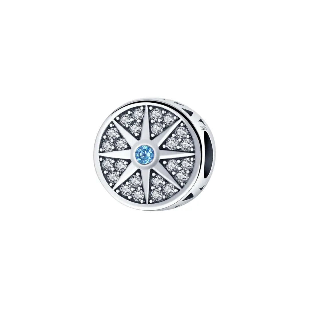 North Star Compass Charm