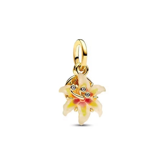 Tangled Sundrop Flower Glow in the dark Charm