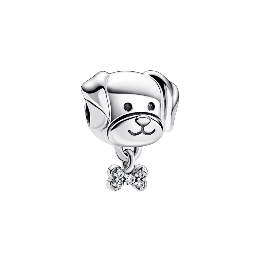 Pet Dog & Bone Charm