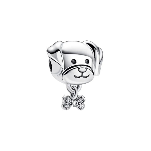 Pet Dog & Bone Charm - Pet Dog & Bone Charm