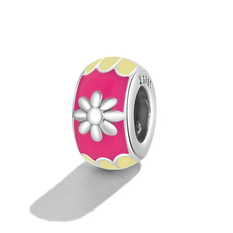 Pink Daisy Delight Charm