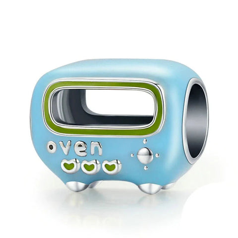 Retro Blue Oven Charm - Retro Blue Oven Charm
