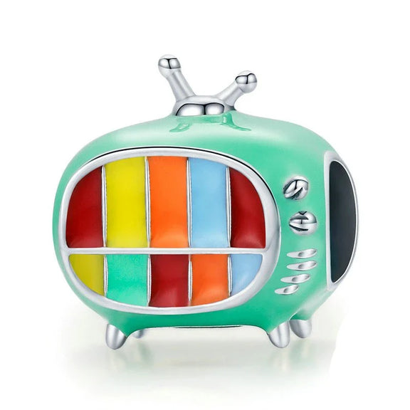 Retro Color TV Charm - Retro Color TV Charm