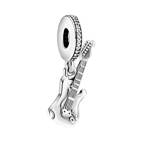 Rockstar Guitar Dangle Charm - Rockstar Guitar Dangle Charm