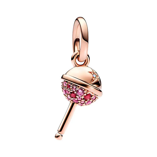 Rose Gold Lolli Pop Dangle Charm