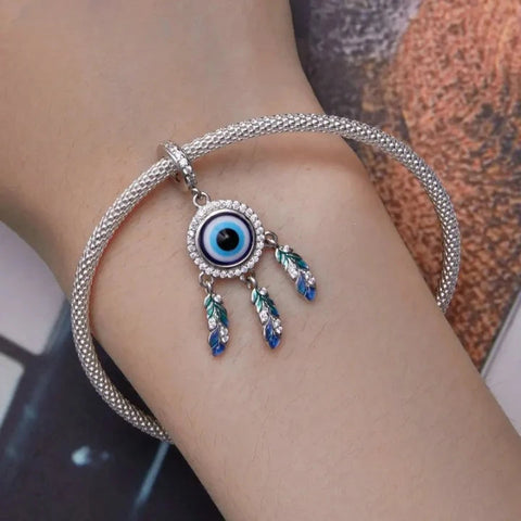 Devil's Eye Dream Catcher Charm - Devil's Eye Dream Catcher Charm