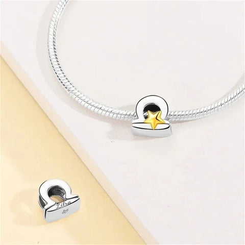 Libra Star Sign Charm - Libra Star Sign Charm