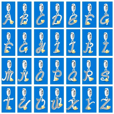 Italic Letter S Charm