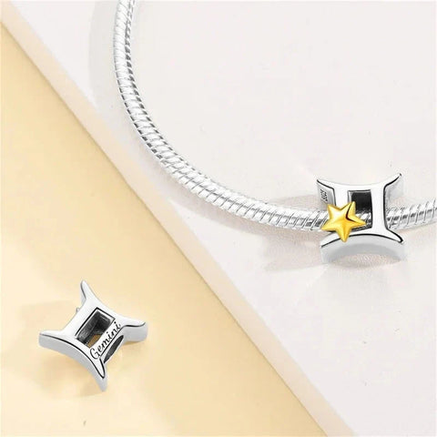 Gemini Star Sign Charm - Gemini Star Sign Charm