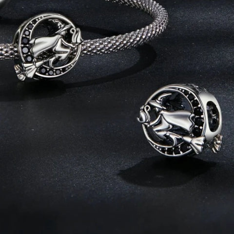 Witch Charm - Fits pandora Bracelet