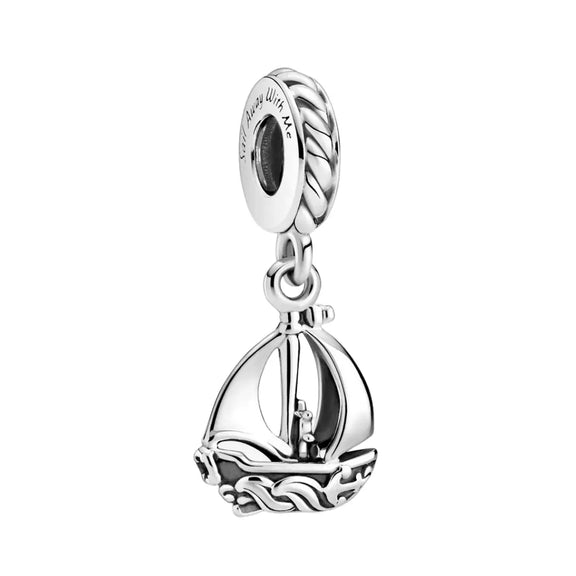 Sail Boat Dangle Charm - Sail Boat Dangle Charm