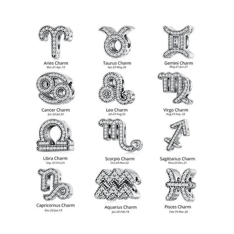 Sparkling Gemini Charm - Sparkling Gemini Charm