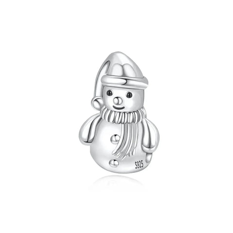 Pandora Silver Snowman Charm Sterling