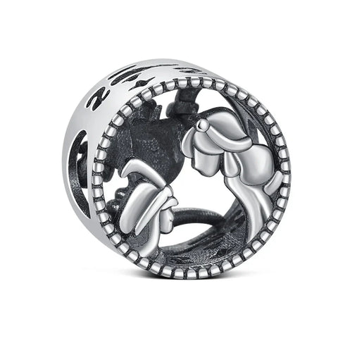 Silver With Picture Of Baby Jesus Pandora Charm