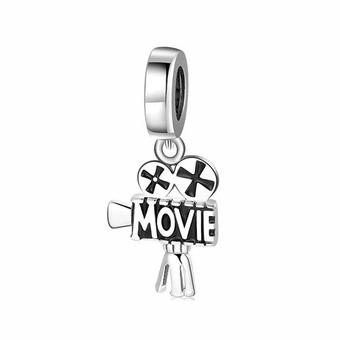 Pandora Silver With The Word Movie Charm