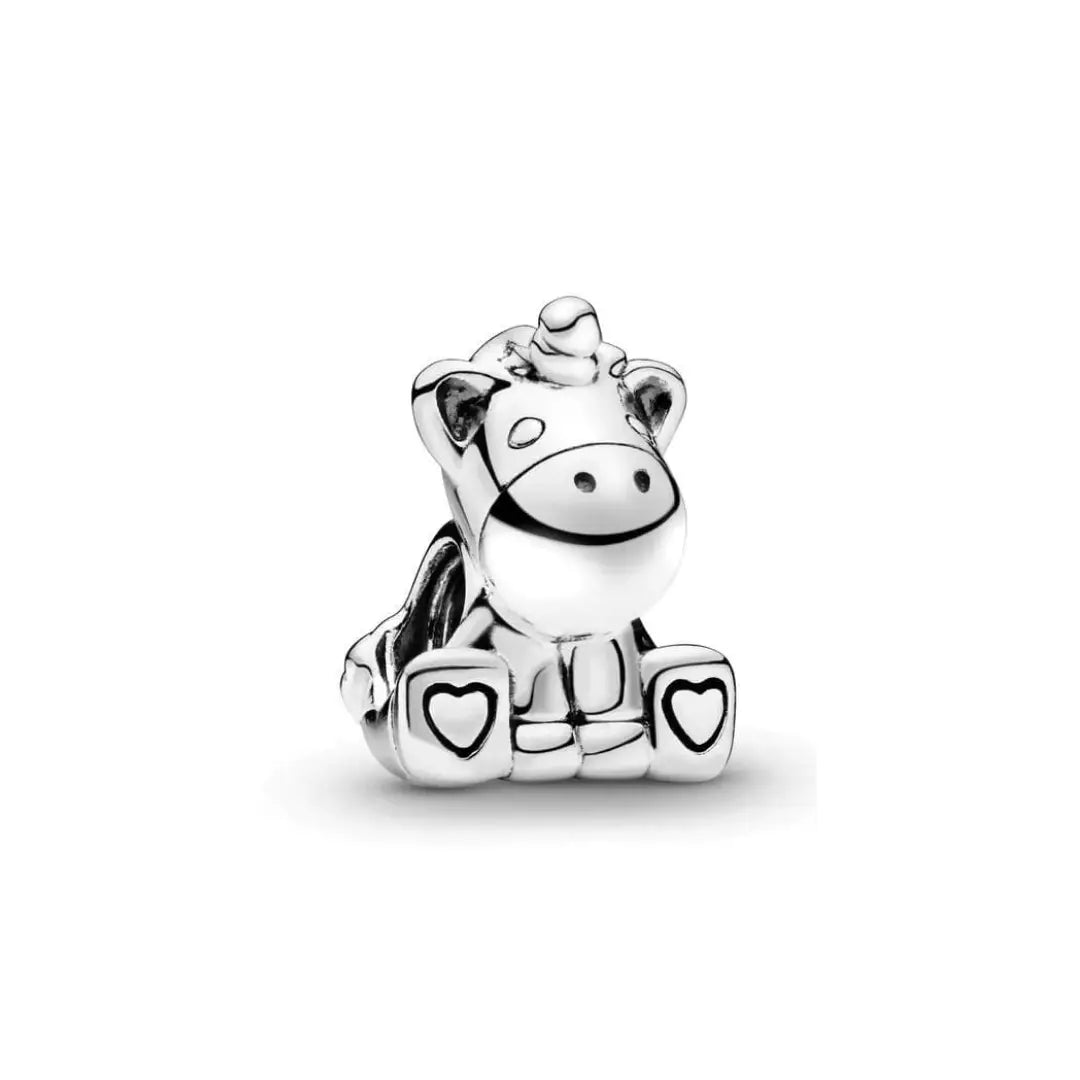 Silver Unicorn Charm