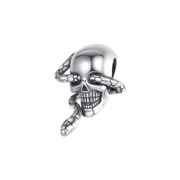 Snake and Skull Charm - Snake and Skull Charm