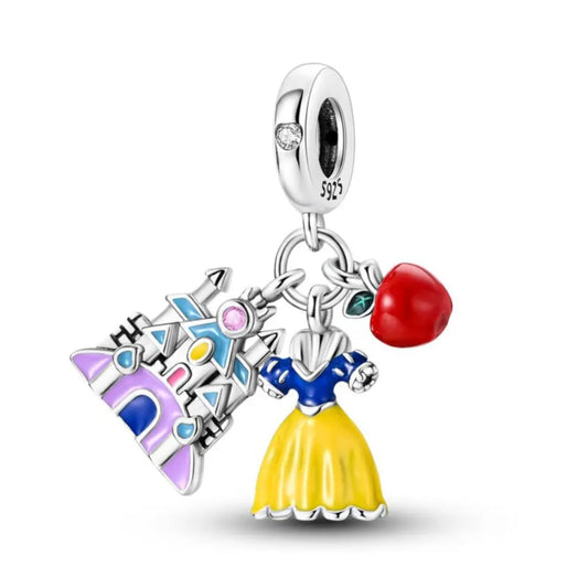 Snow White Castle and Apple Charm