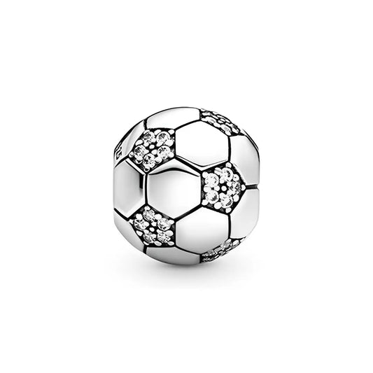 Sparkling Soccer Ball Charm