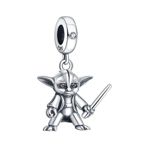 Star Wars- Jedi Master Yoda Dangle Charm - Star Wars- Jedi Master Yoda Dangle Charm