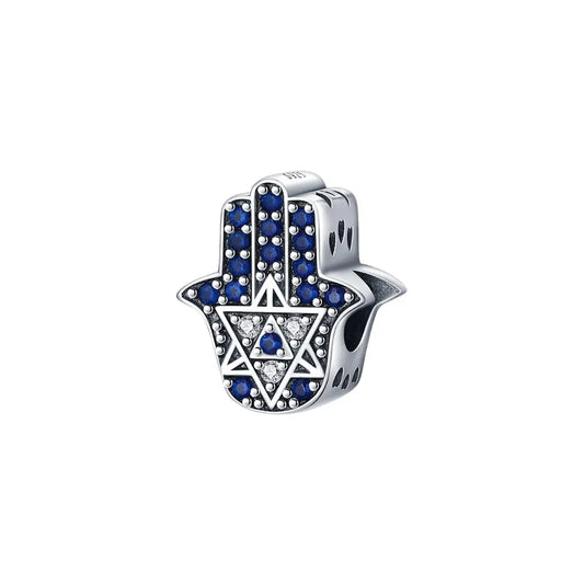 Star of Protection Hamsa Charm