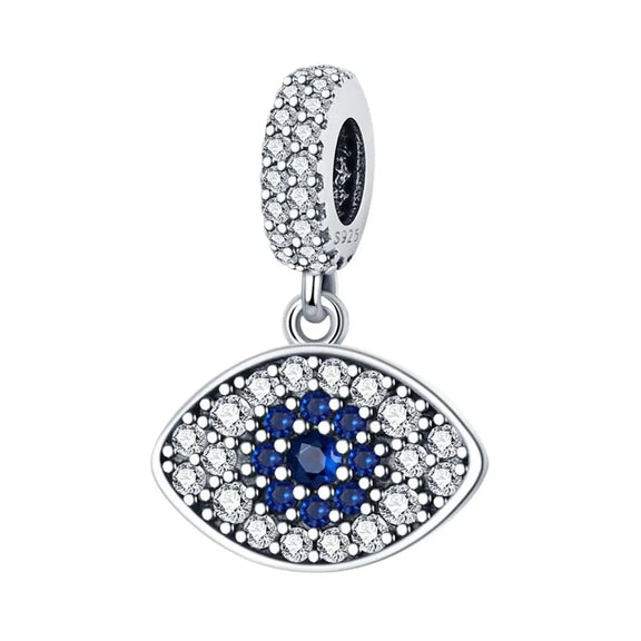 Starlit Evil Eye Dangle Charm - Starlit Evil Eye Dangle Charm