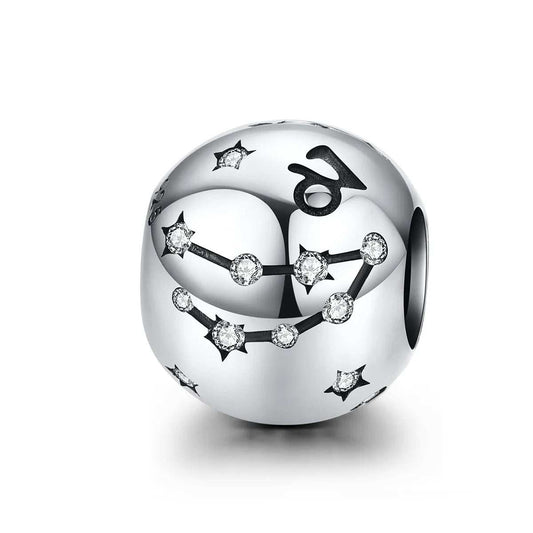 Sterling Silver Capricorn Constellation Charm Bracelets