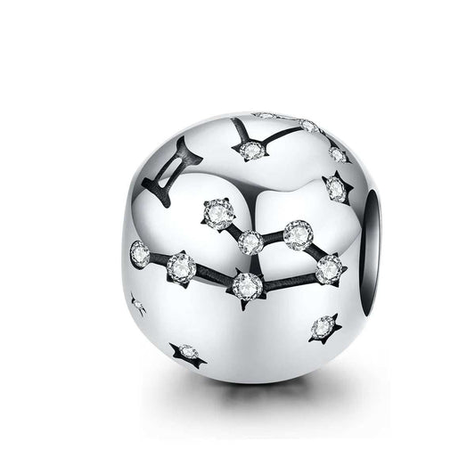 Sterling Silver Gemini Constellation Charm Bracelets