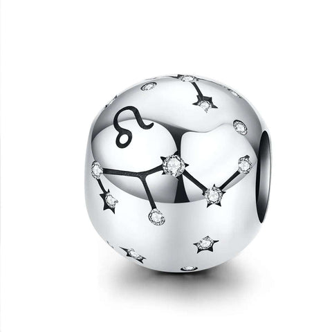 Sterling Silver Leo Constellation Charm Bracelets - Sterling Silver Leo Constellation Charm Bracelets