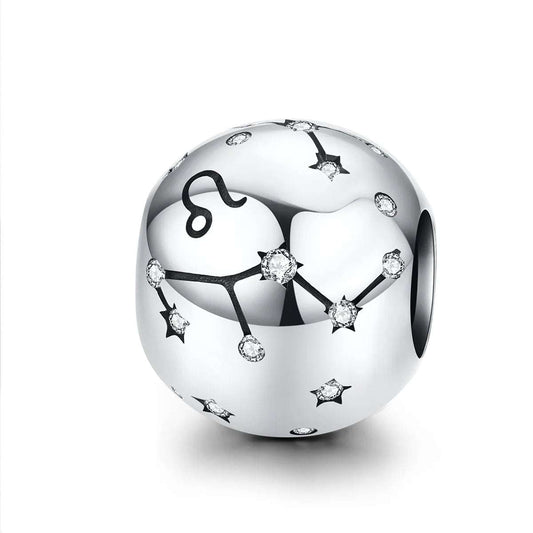 Sterling Silver Leo Constellation Charm Bracelets