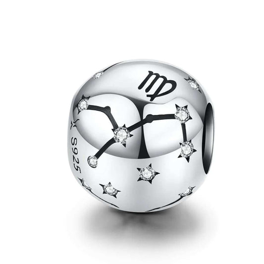 Sterling Silver Virgo Constellation Charm Bracelets