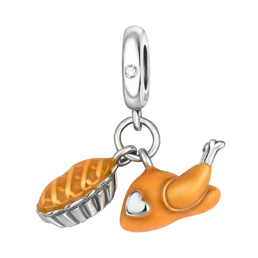 Thanks Giving Dinner Dangle Charm