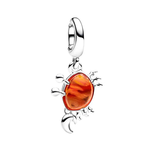 The Little Mermaid- Sebastian The Crab Dangle Charm - The Little Mermaid- Sebastian The Crab Dangle Charm