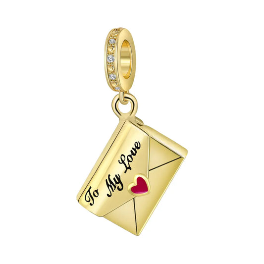 To My Love Letter Dangle Charm