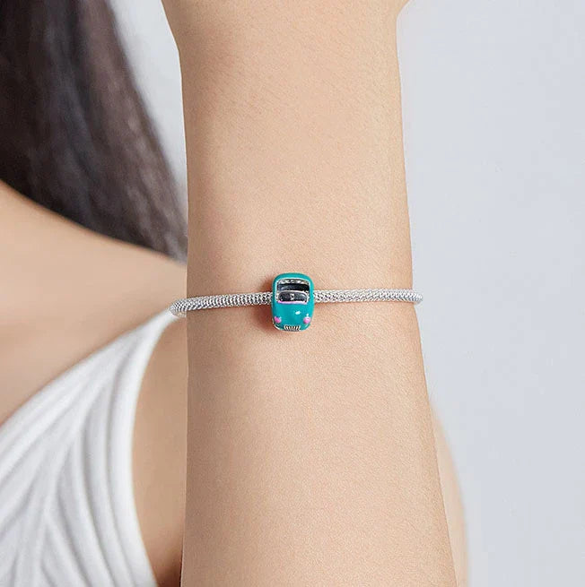 Turquoise Dream Car Pandora Charm Bracelet