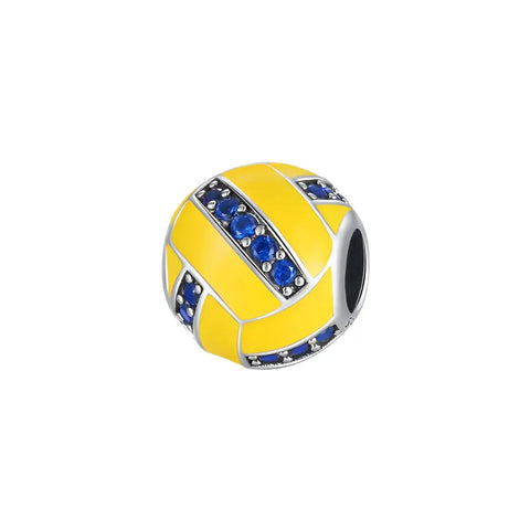 Victory Volleyball Charm