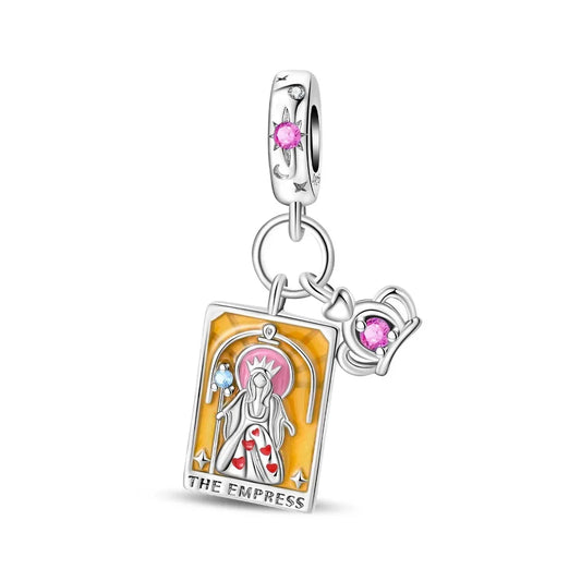 Pandora Virgin Of Guadalupe Charm Yellow Accent