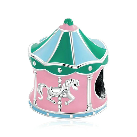 Whimsical Carousel Pandora Charm