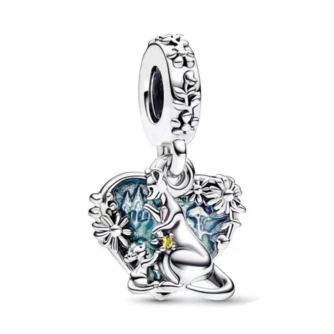 Winnie The Pooh- Roo Love Mum Dangle Charm - Winnie The Pooh- Roo Love Mum Dangle Charm