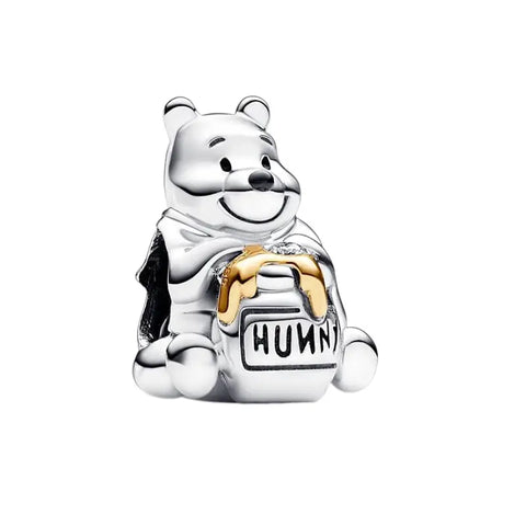 Winnie the Pooh- Pooh and Honey Pot Charm - Winnie the Pooh- Pooh and Honey Pot Charm