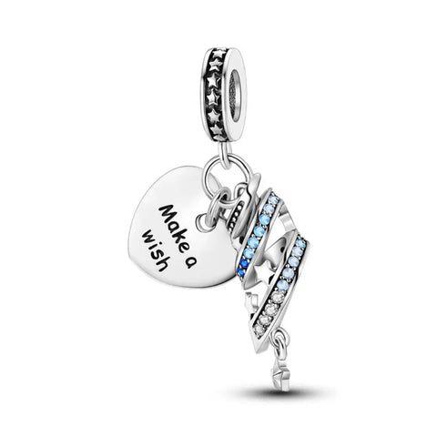 Wish Upon a Shooting Star Dangle Charm - Wish Upon a Shooting Star Dangle Charm