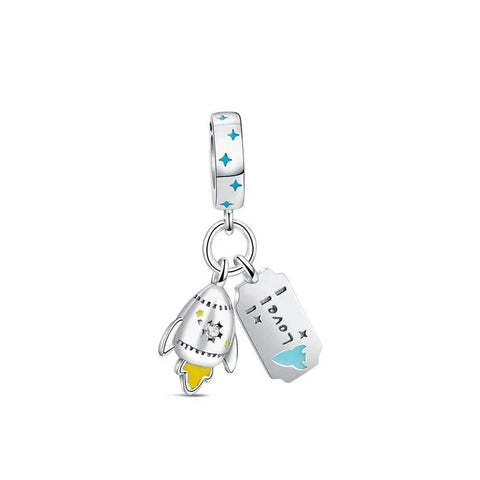 With Dog And Heart Charm