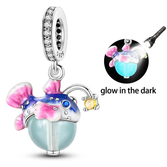 With Fish And Light In The Dark Pandora Charm