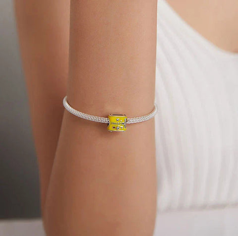 Yellow Morning Toaster Charm - Yellow Morning Toaster Charm