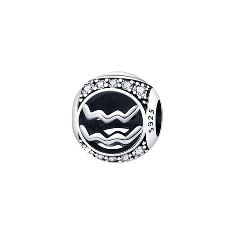 Zodiac Aquarius Charm - Zodiac Aquarius Charm
