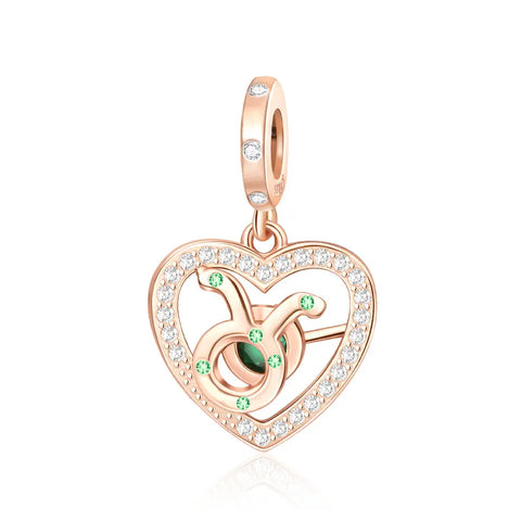 Zodiac Taurus Dangle Charm - Zodiac Taurus Dangle Charm